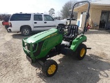 2016 John Deere 1023E Tractor, s/n 1LV1023EKGG103663: Rollbar, 3PH, PTO, Dr
