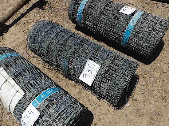 Roll of High Strength Field Fence Wire: 3' Tall