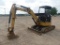 Cat 303.5ECR Mini Excavator, s/n RKY02654: 4-post Canopy, Rubber Tracks, 39