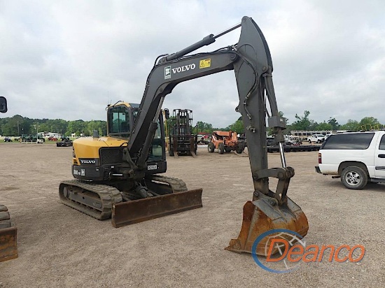 2022 Volvo ECR88D-PRO Midi Excavator, s/n 218117: C/A, Hyd. Thumb, Blade, S