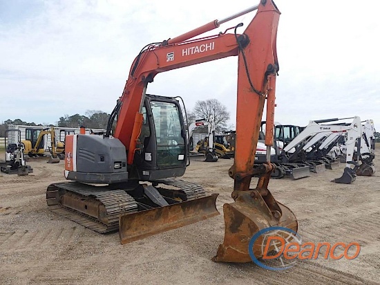 2014 Hitachi ZX75US-3 Midi Excavator, s/n 063235: C/A, 5070 hrs
