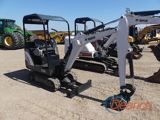 2013 Bobcat 324M Mini Excavator, s/n AKY522686: Canopy, Blade, 1260 hrs