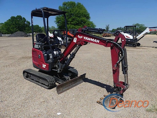 2021 Yanmar VIO17-A Mini Excavator, s/n AF954: Canopy, 952 hrs