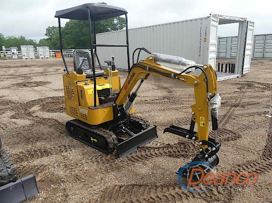 Unused 2025 AGT H15R Mini Excavator, s/n 20250207M0122: 420cc Gas Eng., 15"