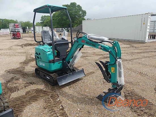 Unused 2025 AGT QK16R Mini Excavator, s/n 202502170310: Gas Eng., Blade, Hy