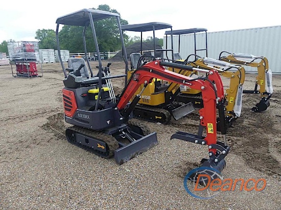 Unused 2025 AGT MX15RX Mini Excavator, s/n 2025X000163: 13.5hp Gas Eng.