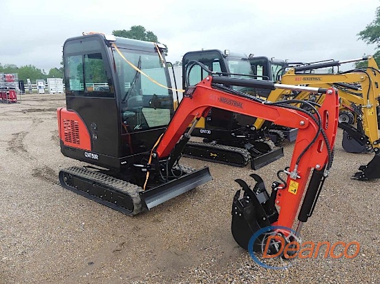 Unused 2025 AGT QNT50R Mini Excavator, s/n 25021500005: 29hp Gas Eng., Hyd.