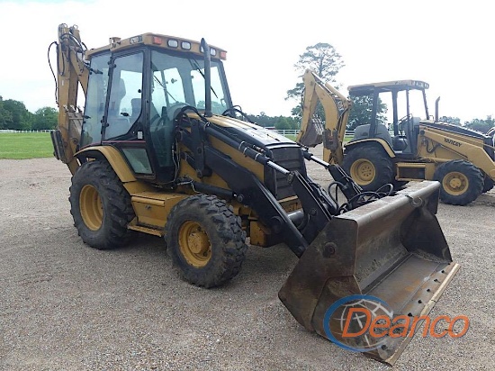 2004 Cat 420D-IT 4WD Extendahoe, s/n BLN10864: Encl. Cab, Hyd. Quick Couple