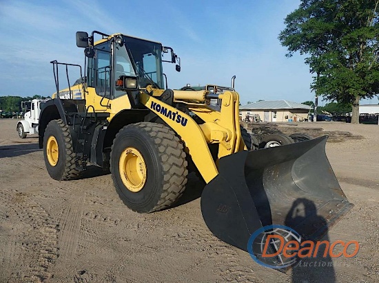 2020 Komatsu WA380-8 Rubber-tired Loader, s/n A75118: C/A, GP Bkt., Meter S