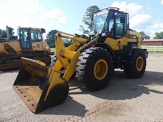 2023 Komatsu WA200-8 Rubber-tired Loader, s/n 87979: C/A, Heat, Backup Came