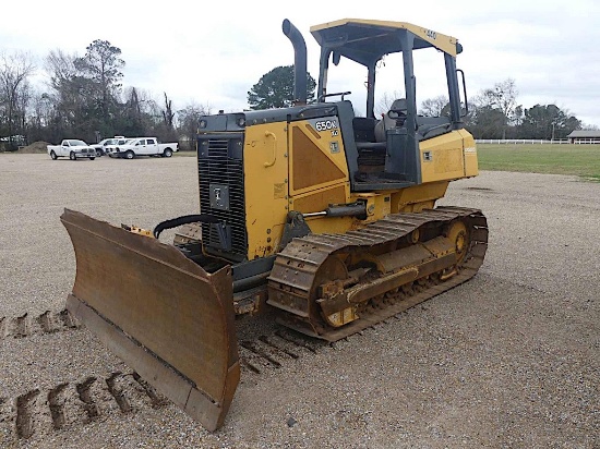 2013 John Deere 650K XLT Dozer, s/n 1T0650KXVDE239887: Canopy, 6-way Blade,