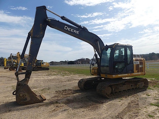 2015 John Deere 130G Excavator, s/n 1FF130GXAFE040902: C/A, 36" Bkt., 4779