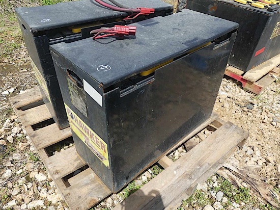 Hawker 24-volt Battery Pack, s/n PL101152957 (Warehouse Storm Damaged)