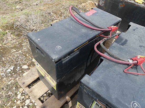 Hawker 24-volt Battery Pack, s/n PL101152961 (Warehouse Storm Damaged)