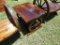 Wagon Wheel End Table