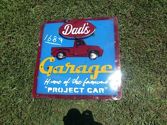 Dads Garage Sign