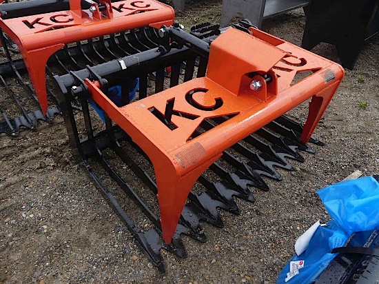 48" QT Skeleton Grapple w/ Single Cylinder