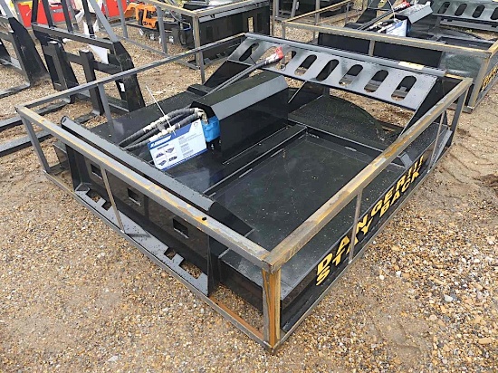 Unused 2025 Mower King 77" Brush Cutter, s/n 25021504A for Skid Steer: Quic