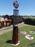 Metal Phillips 66 Gas Pump Yard Art