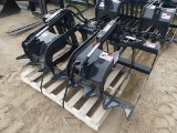Unused Stout 66-9 Brush Grapple: w/ Skid Steer Quick Attach