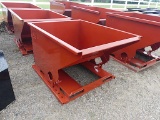 1.5 cu yd Self Dumping Hopper w/ Fork Lift Pockets
