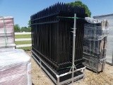 Unused 2025 Iron Fencing: 30 pcs of Fencing, 31 posts