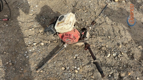 Portable earth auger, GX160 Honda 5.5