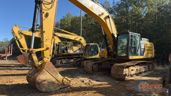 CAT 336FL Excavator, s/n CAT0036FARKB00453, 9792 hrs, 5 ft bkt, steel tracks