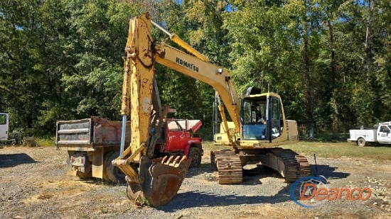 2002 Komatsu PC150LC Excavator, s/n 30627: C/A, Heat, 36in Bkt.
