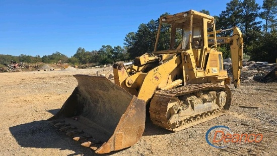 Cat 953 Crawler Loader, s/n 20Z01595: Canopy, Meter Shows 3122 hrs