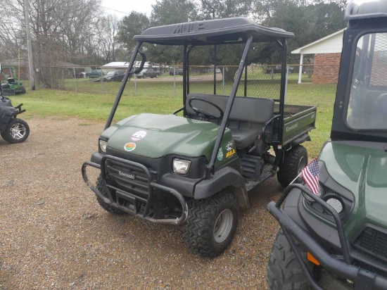 2004 Kawasaki Mule 3010 4WD Utility Vehicle, s/n JK1AFCE194B530140 (No Title - $50 Trauma Care Fee A