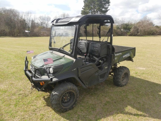 2018 Kubota RTV-XG850 4WD Utility Vehicle, s/n A5KH1PGNHJG016528 (No Title - $50 Trauma Care Fee App