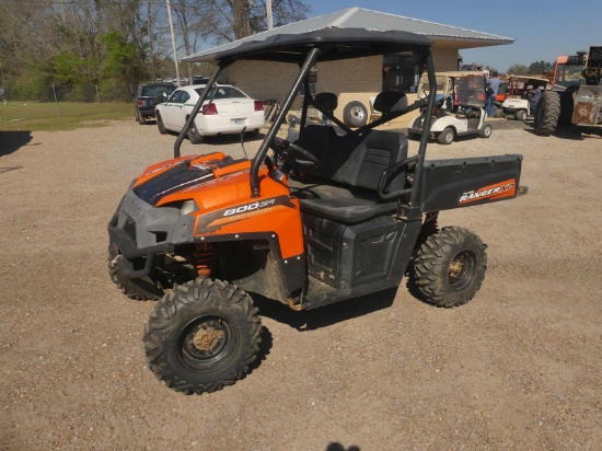 2011 Polaris Ranger 800 Utility Vehicle, s/n 4XATH76A3B2179745 (No Title - $50 Trauma Care Fee Appli