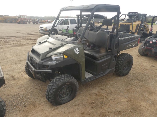2017 Polaris Ranger 900 4WD Utility Vehicle, s/n 3NSRTE877HG965442 (No Title - $50 Trauma Care Fee A