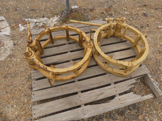 (2) 16" Pipe Clamps