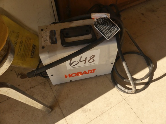 Hobart Airforce 500i Plasma Cutter, s/n ME301057P: 27-amp, 220/120V