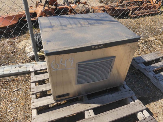 Scotsman 100 lb Ice Maker, s/n 13066: No Bin