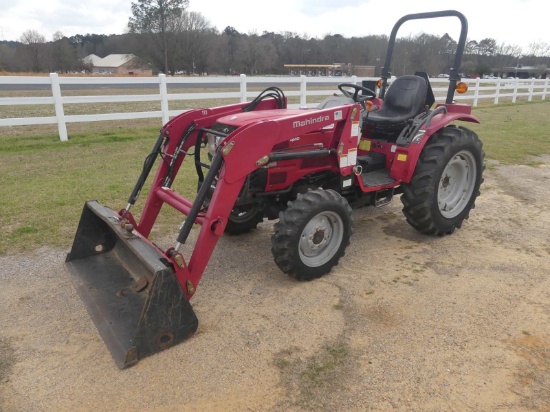 Mahindra 3016 Tractor, s/n 300131090025: Mahindra ML115 Loader