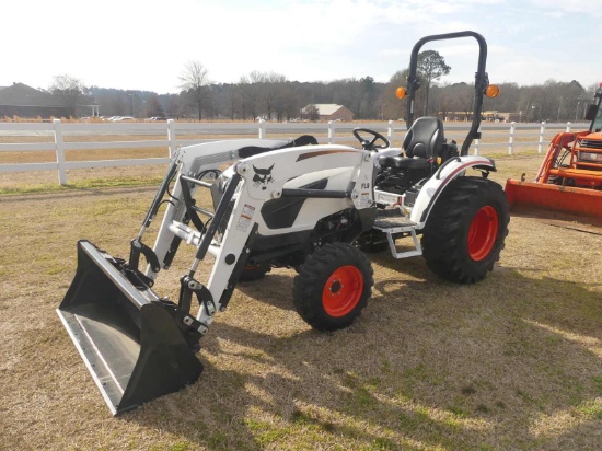 Bobcat CT2035 MFWD Tractor, s/n B4VK13778: Rollbar, Hydrostatic, Bobcat FL8 Loader w/ Bkt., Drawbar,