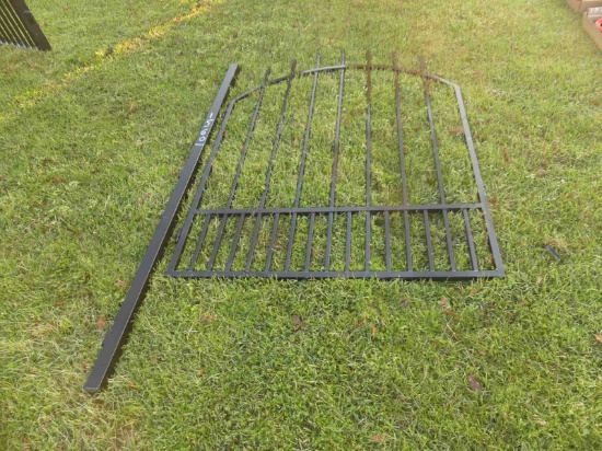 4' Metal Gate w/ Post