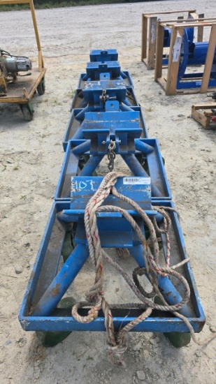 (4) drum de-reeler trolley,