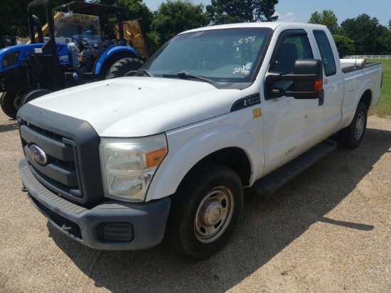 2015 Ford F250 Pickup, s/n 1FT7X2A66FEA88007: 2wd, Ext. Cab, 6.2L Gas Eng.,