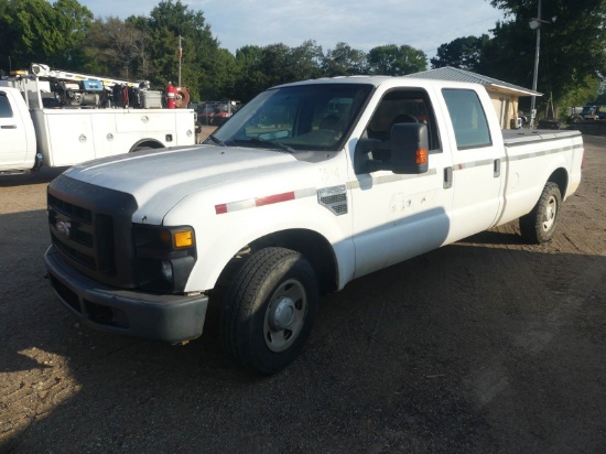 2010 Ford F250 Pickup, s/n 1FTSW2A5XAEA59722: 2wd, Crew Cab, 5.4L Gas Eng.,