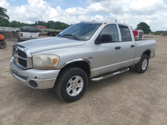 2006 Dodge Ram 1500 4WD Pickup, s/n 1D7HU18256S561073: 4-Door, 5.7L Hemi En