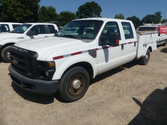 2009 Ford F350 Truck, s/n 1FTWW30R79EA13921: Crew Cab, 6.4L Diesel Eng., Au