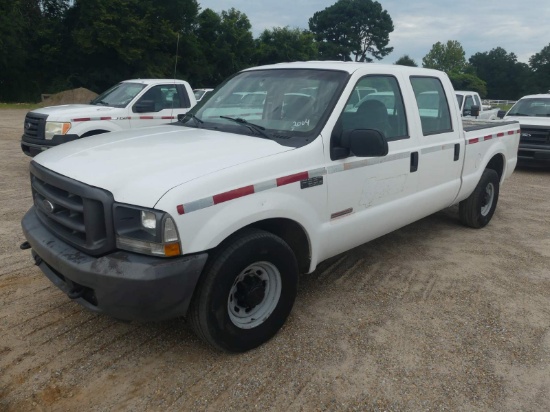 2004 Ford F350 Truck, s/n 1FTSW30P24ED03179: 2wd, Crew Cab, Powerstroke V8