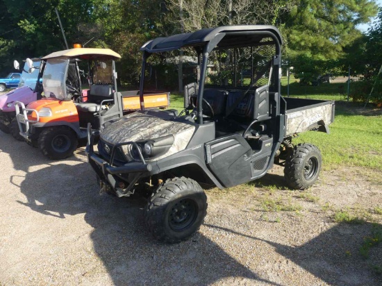 2019 Kubota RTV-XG850RL 4WD Utility Vehicle, s/n A5KH1PGNPKG018187 (No Titl