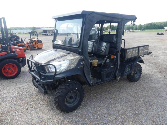Kubota RTV-X1140 4WD Utility Vehicle, s/n A5KD2GDBTHG022284 (No Title - $50