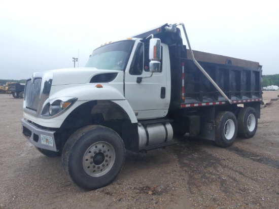 2015 International 7400 Tandem-axle Dump Truck, s/n 3HAWHAZT0FL509812: Full