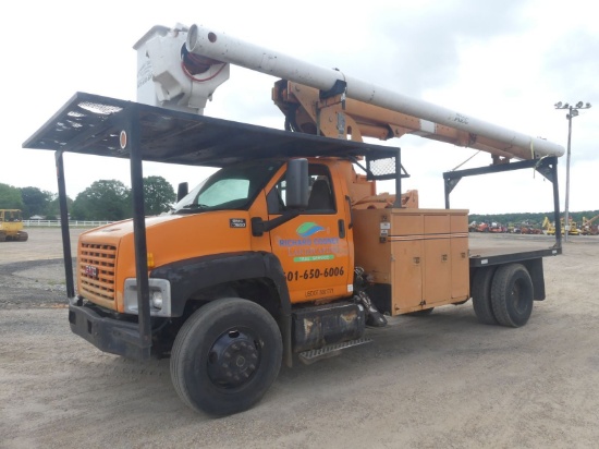 2005 GMC C7500 Bucket Truck, s/n 1GDL7C1E25F520981: 6-sp., Altec LRV60-E70